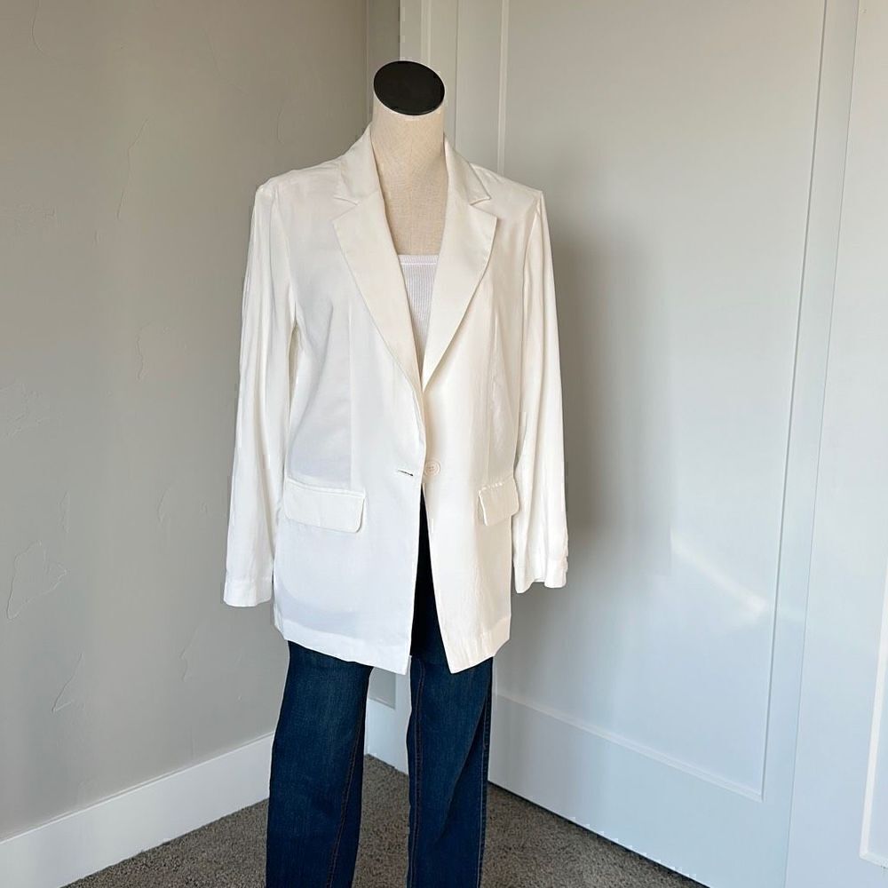 Open Edit Unstructured Blazer - Picture 7 of 10